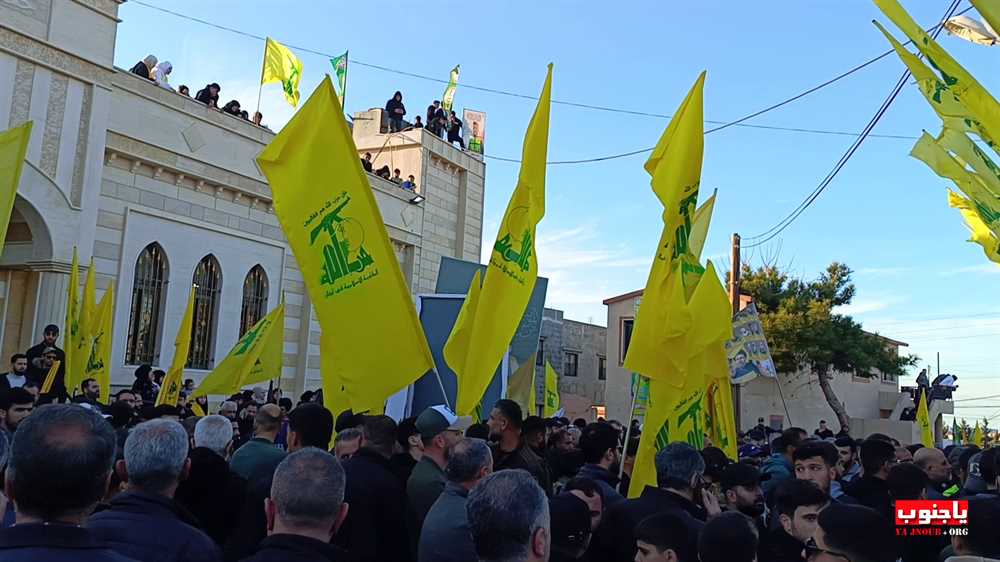 طيردبا : تشييع القائد الجهادي الكبير الحاج علي بحسون 